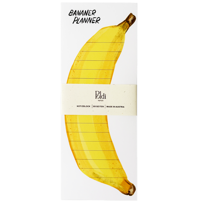 Bananer Planner, Notizblock