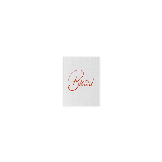 Bussi, Mini Faltkarte