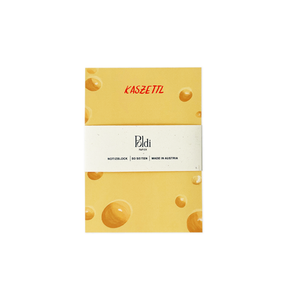 Kaszettl, Notizblock A6