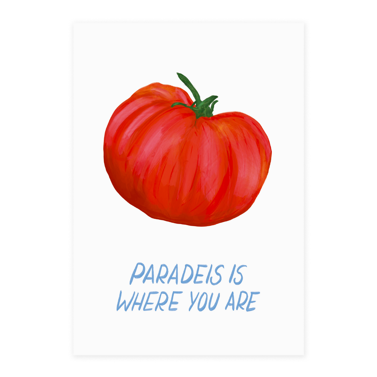 Paradeiser Kunstdruck A3