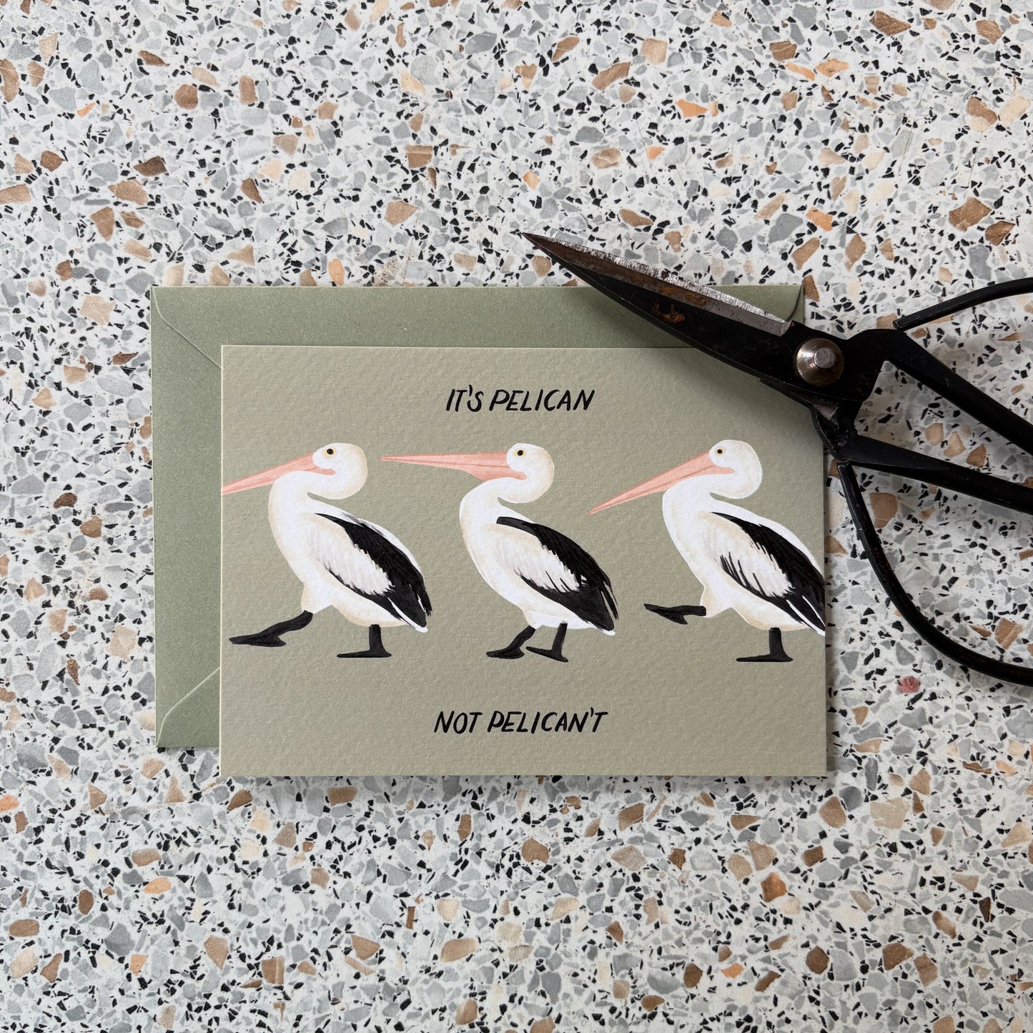 Its pelican, not pelican't