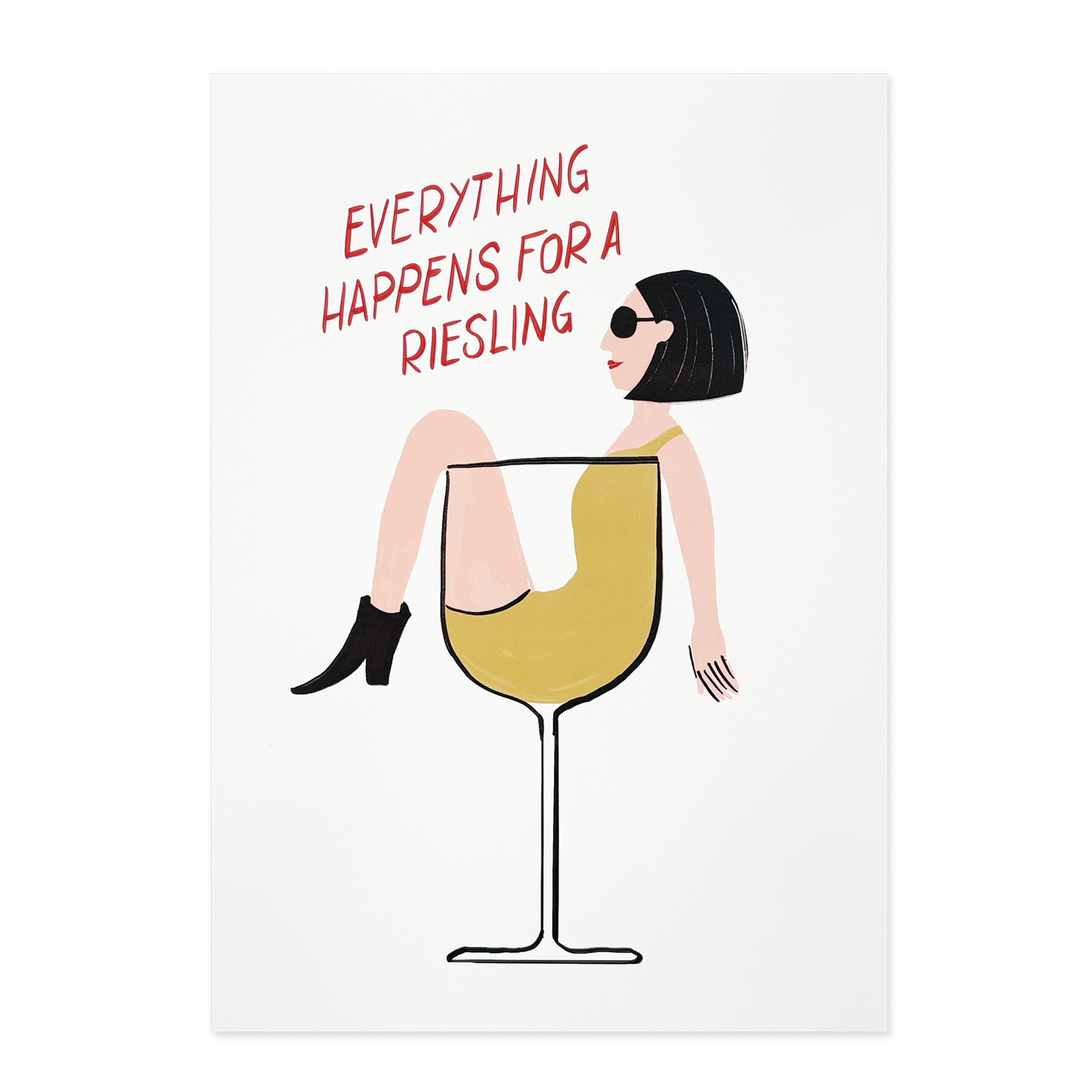 Riesling Kunstdruck A3