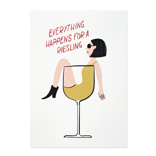 Riesling Kunstdruck A3