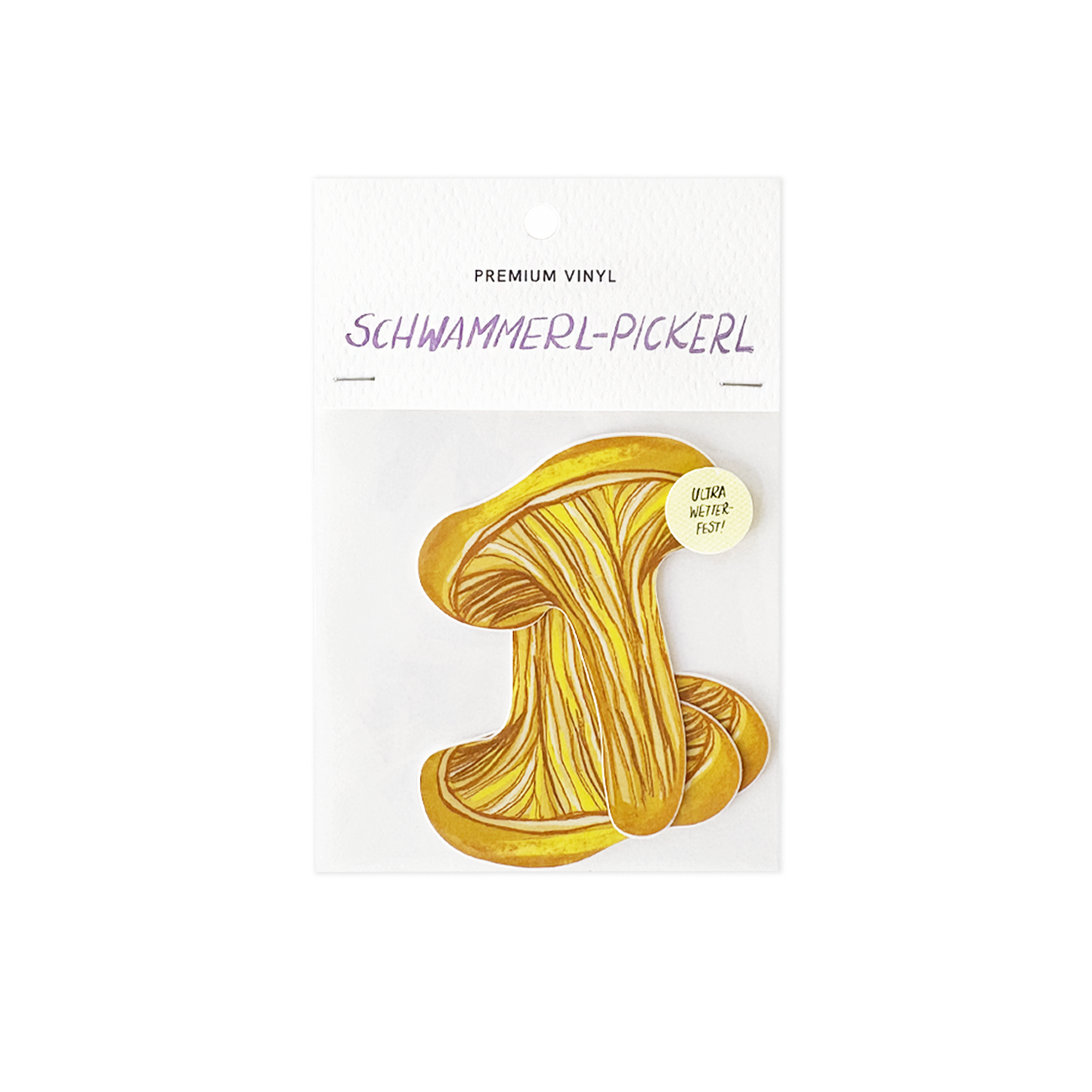 Vinyl Schwammerl-Pickerl