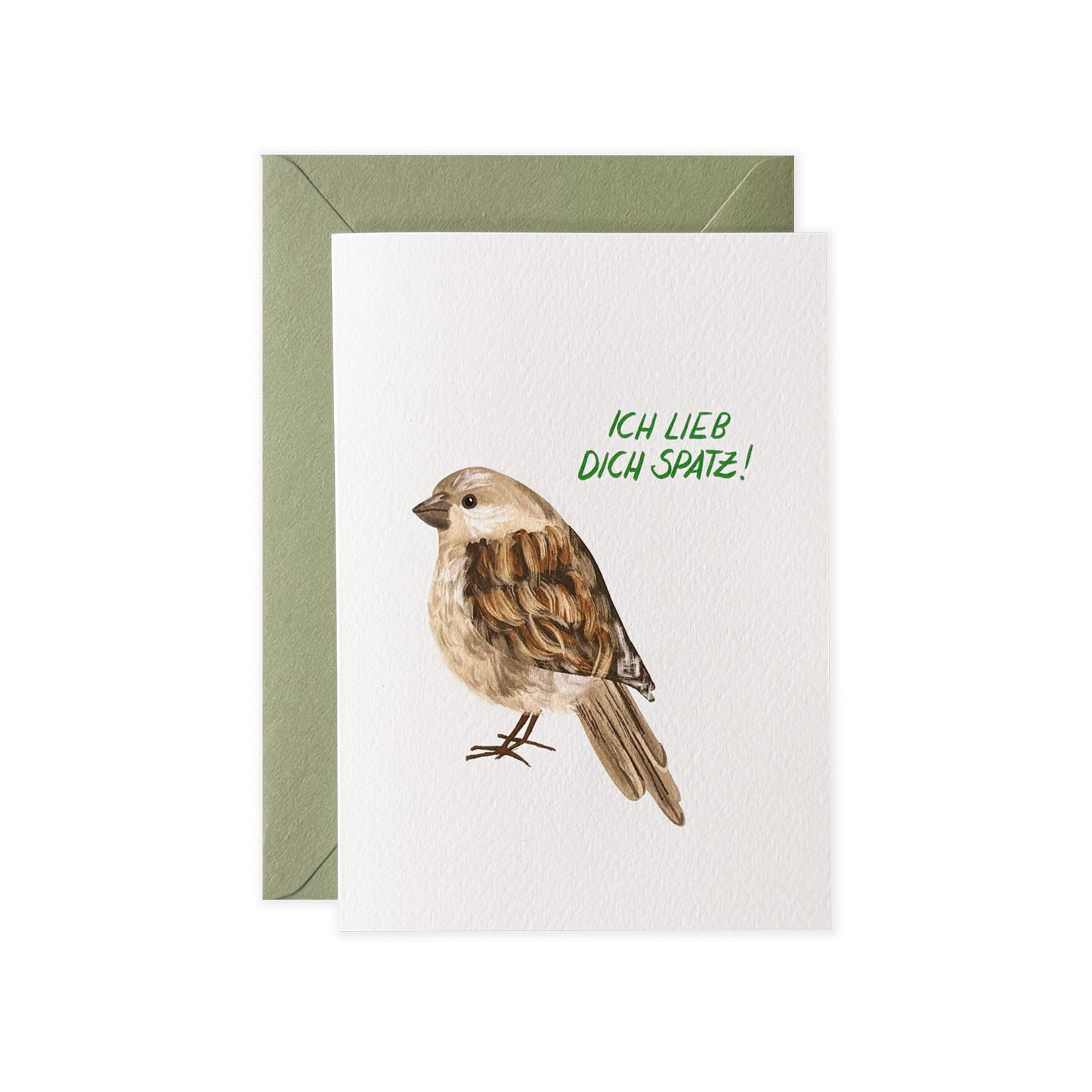 Ich lieb dich Spatz!