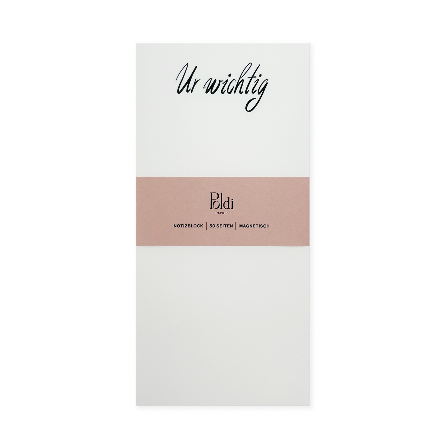 Ur Wichtig, Notizblock magnetisch